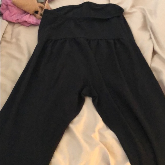 EUC maternity leggings, 2 pair exactly alike - Picture 4 of 5